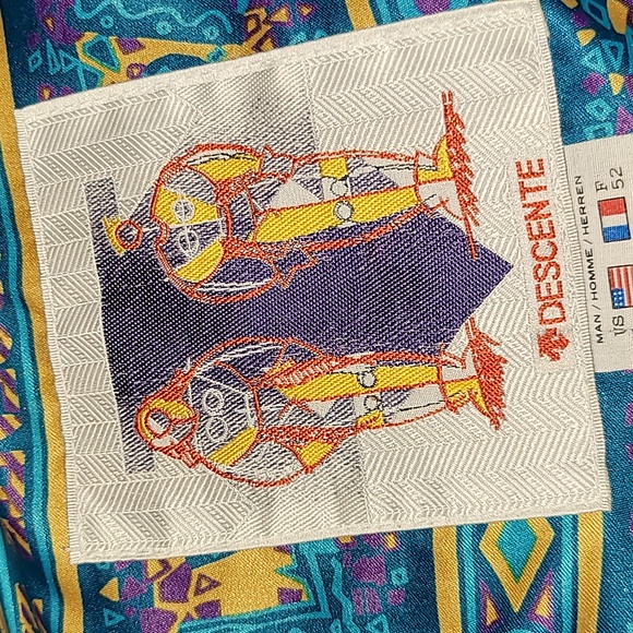 Vintage. DESCENTE. Ski & Snowboard Jacket. Never-worn. Men's Large/XL - Picture 2 of 16